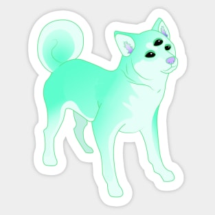 Shiba Uchuu Sticker